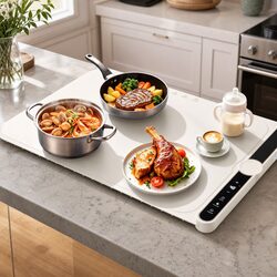 Reliable Electric Food Warming Mat with 9 Heat Levels