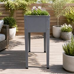 Warm and Reassuring Elevated Garden Bed Planter Box 100x80x30cm