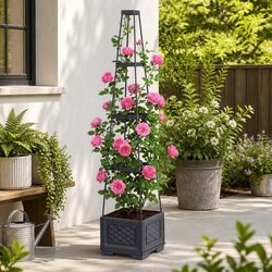 Self Watering Vertical Planter Tower: Simple and Effective