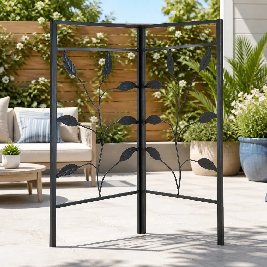 Outdoor Gazebo Tent 4x3m Grey Shade Wedding Event Canopy Iron Art