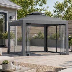 Reliable Grey Gazebo Tent 3m for Outdoor Events
