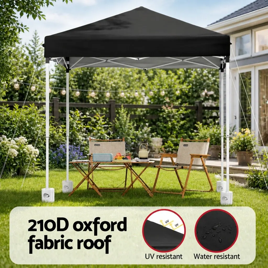 Outdoor Gazebo 2x2m Garden Patio Marquee Shade Canopy with 4 Base Pods