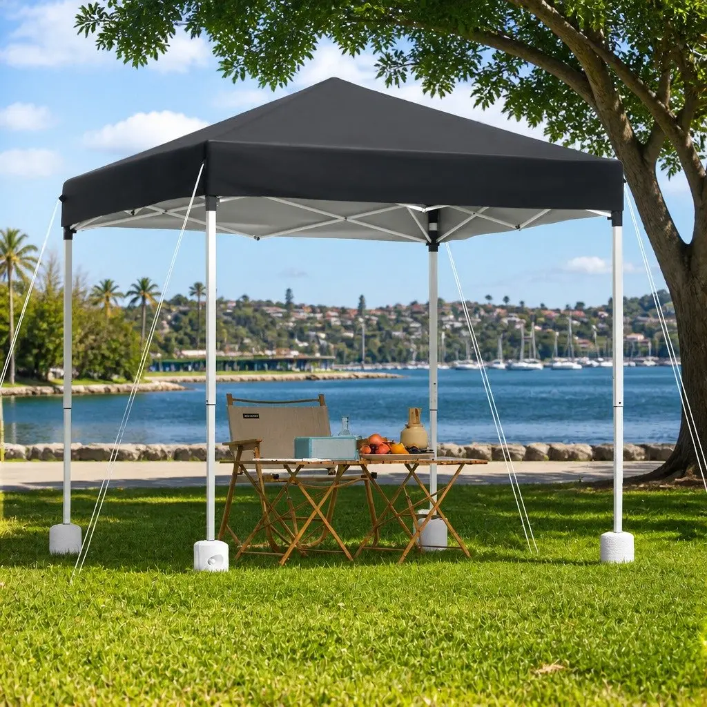 Outdoor Gazebo 2x2m Garden Patio Marquee Shade Canopy with 4 Base Pods