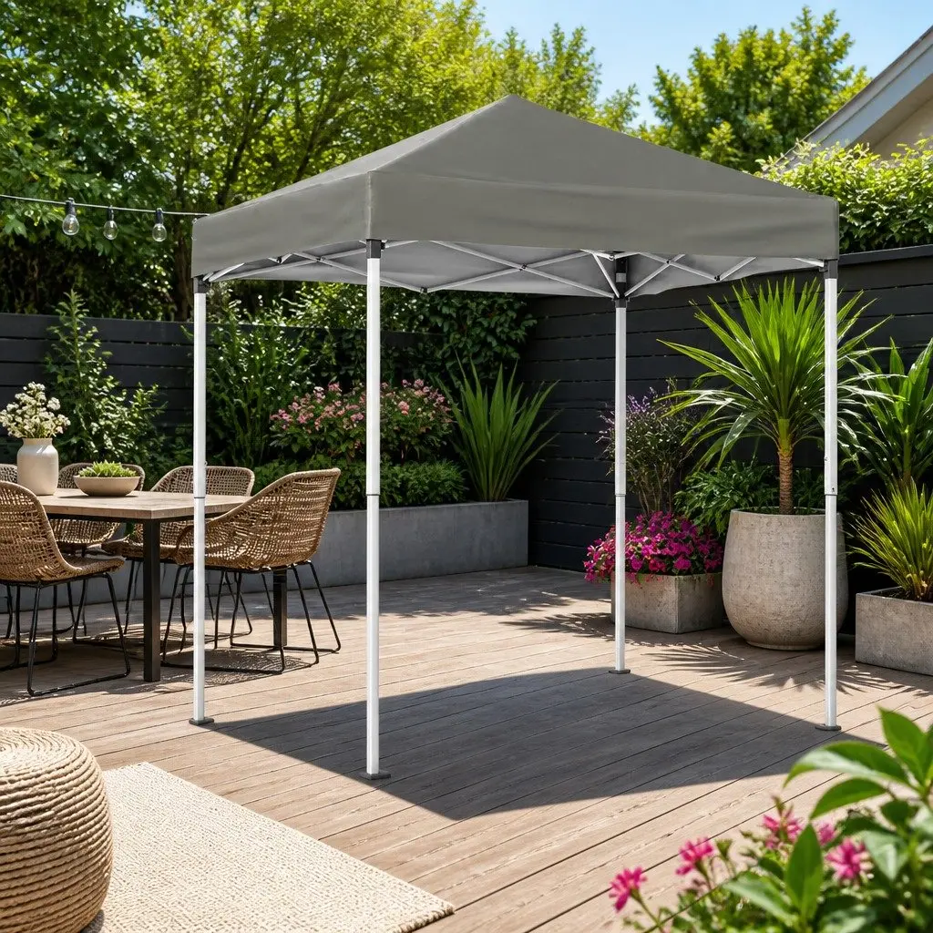 2x2m Outdoor Gazebo in Grey