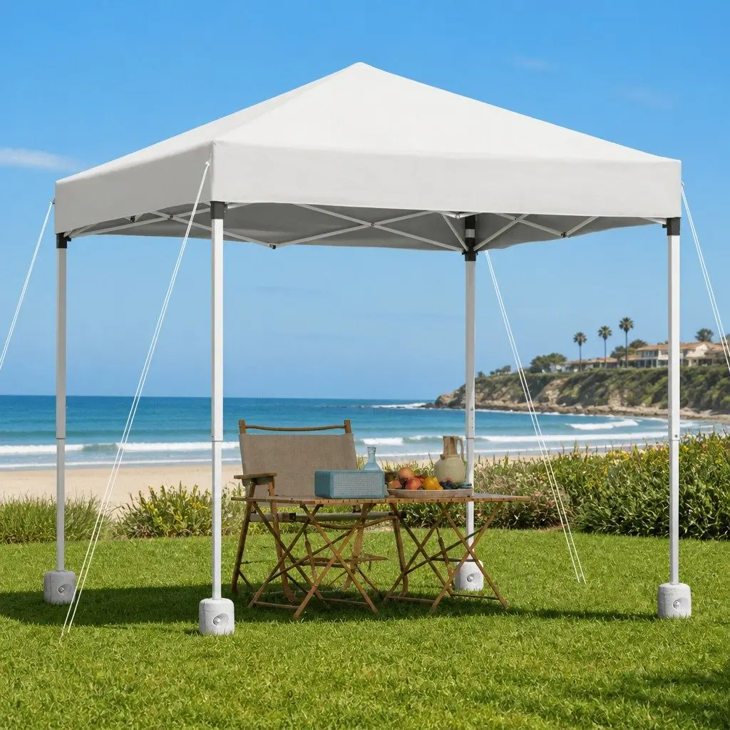 2x2m Patio Gazebo with Easy Setup and Stability