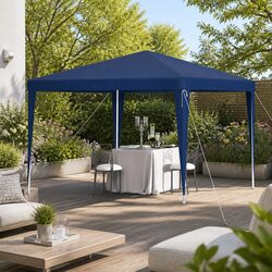 Reliable 3x3m Gazebo with Practical Features