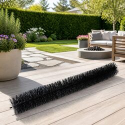 Gutter Guard Brush 92cm x 10cm Black: Practical & Reliable