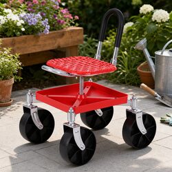 Comfortable and Reliable Garden Stool with Swivel Action