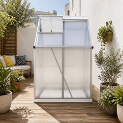 Reliable Aluminium Polycarbonate Greenhouse 3.1M x 1.9M