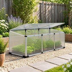 Reliable Aluminium Greenhouse 180x50x50CM for Plant Care