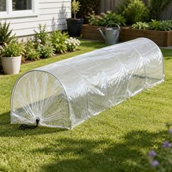 Reliable Mini Greenhouse Tunnel for Optimal Plant Growth 300x45x30cm