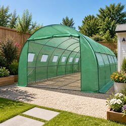 Comfortable 6M x 3M Greenhouse Tunnel with Reliable Construction