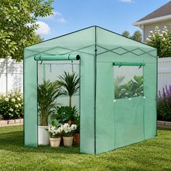 Reliable Walk-In Greenhouse 180x240x240cm for Every Gardener