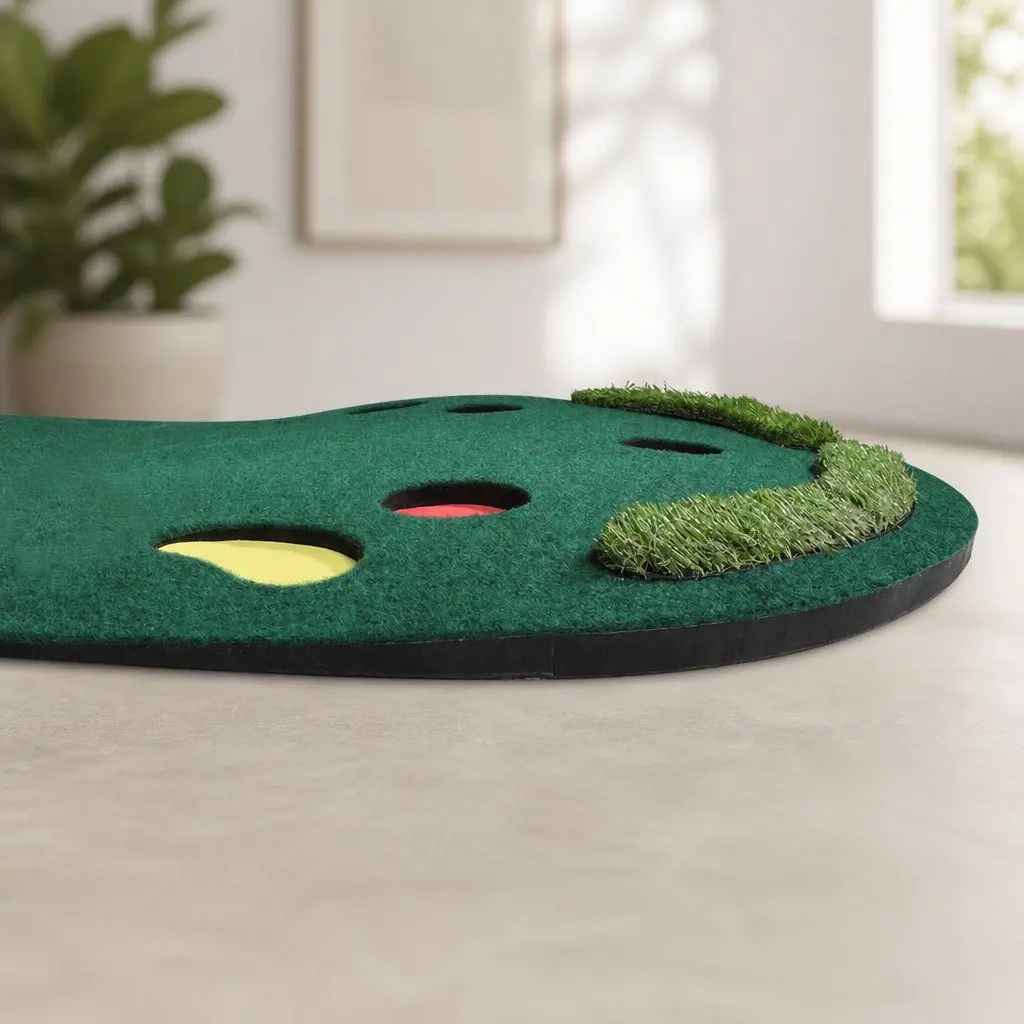 Golf Putting Mat 3M Practice Indoor Portable Outdoor Backyard Training Game