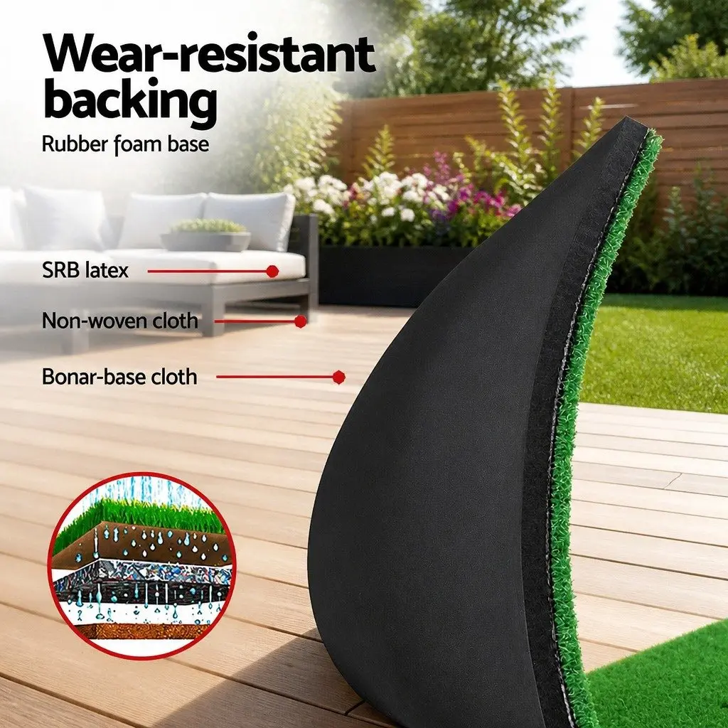 Golf Hitting Mat 2 in 1 Portable Driving Range Practice Training Aid Indoor