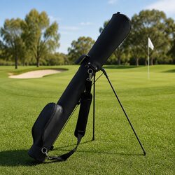 Golf Stand Bag Lightweight Pitch Putt Sunday Carry Portable Practice Compact