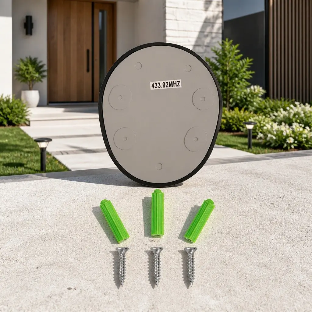 Wireless Gate Opener Control Keypad Remote Access System White 5-10m Range