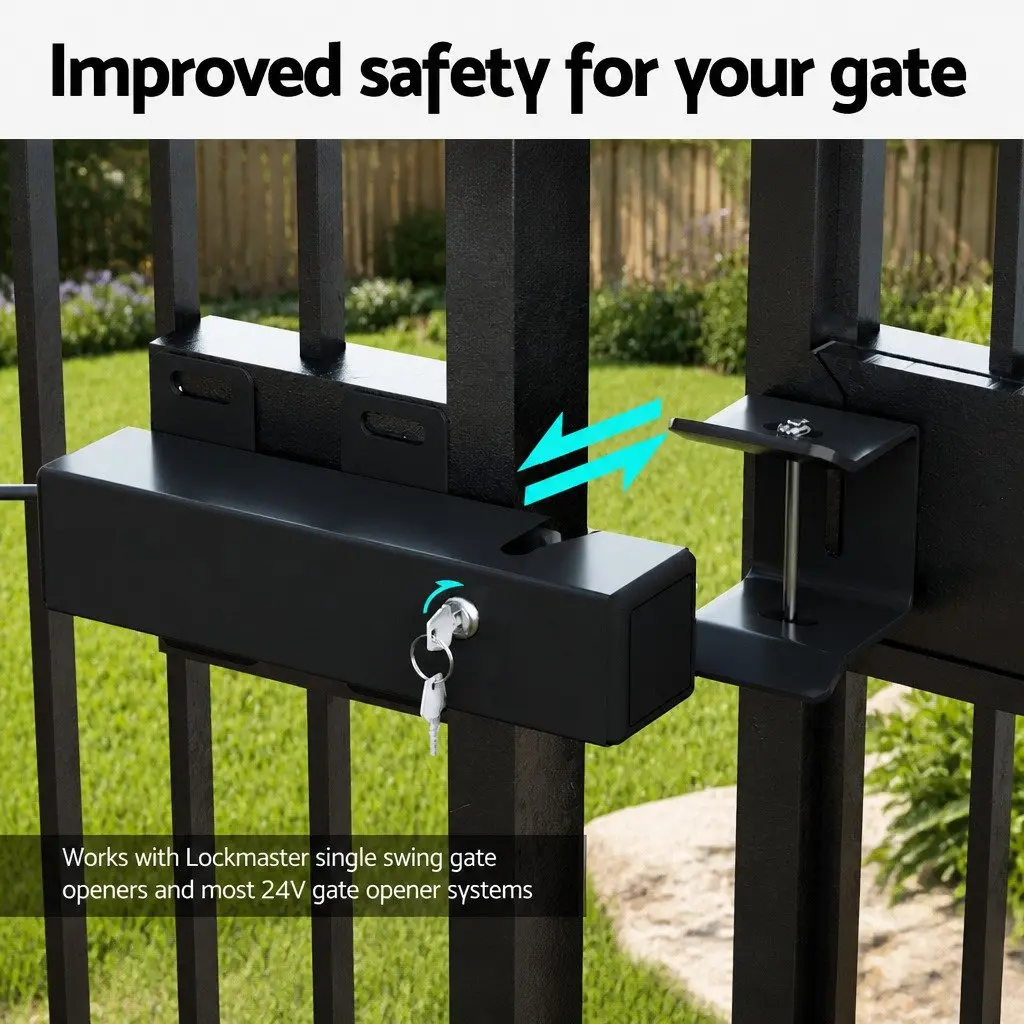 24V Swing Gate Lock with Emergency Release