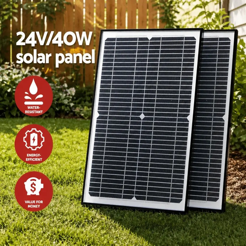 Automatic Sliding Gate Opener with Solar Power
