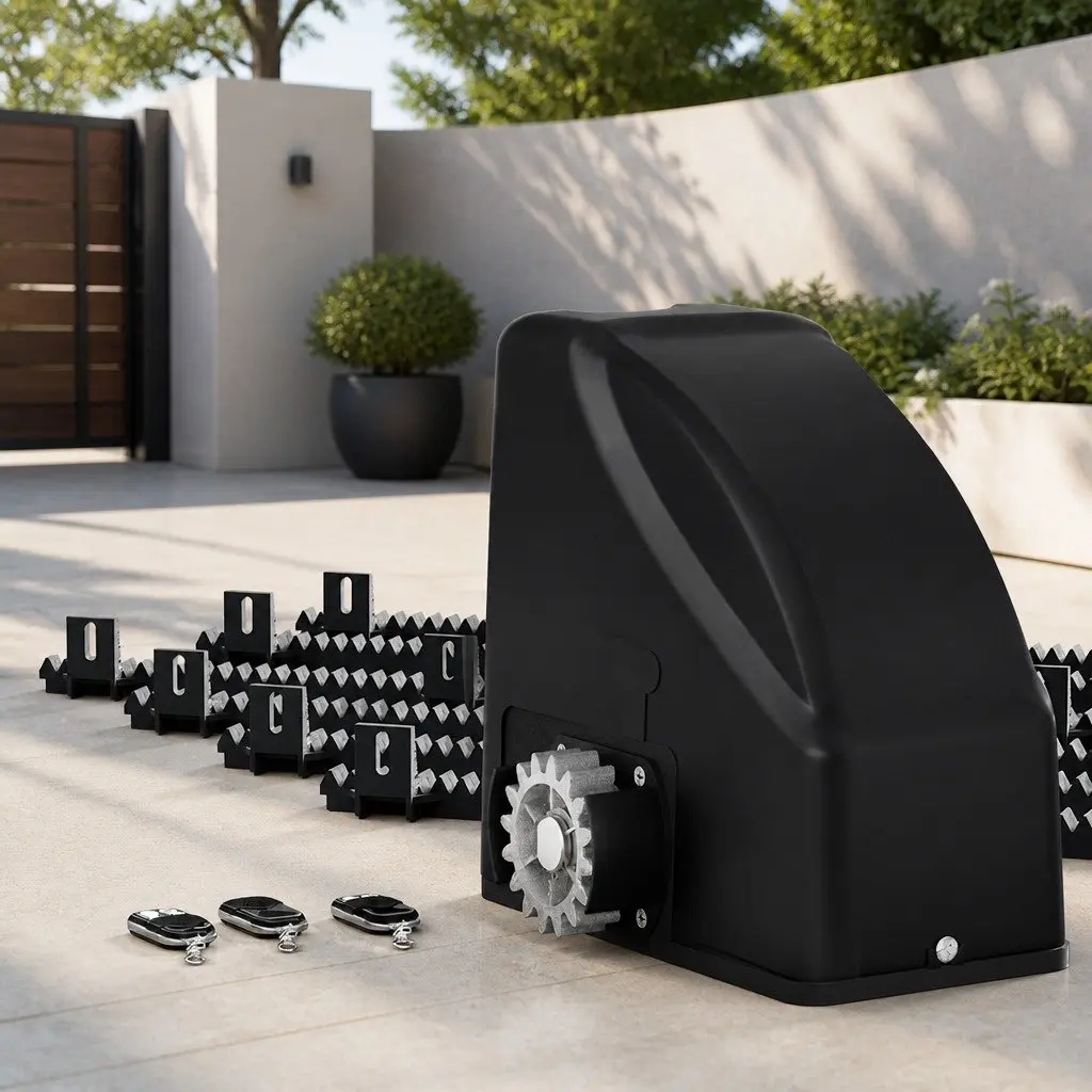 Solar Sliding Gate Opener 6M 600KG with Remote
