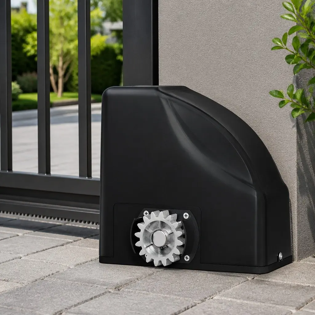 Sliding Gate Opener Kit Solar-Powered 600KG 6M with Remote Controls