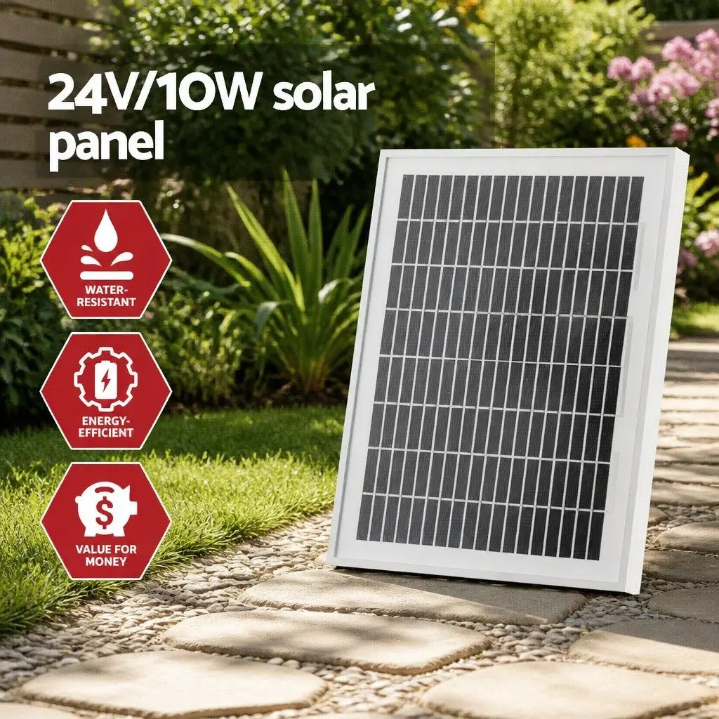 Automatic Sliding Gate Opener Solar Powered 10W 600kg Capacity Remote Control