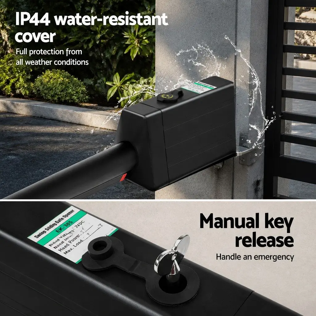 Solar Swing Gate Opener 20W for Convenience