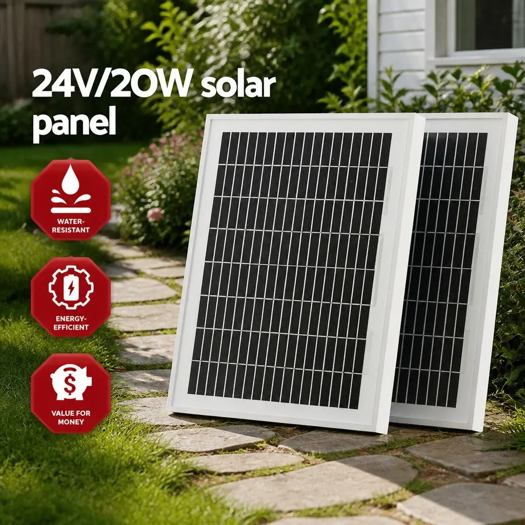 Solar Swing Gate Opener 20W for Convenience