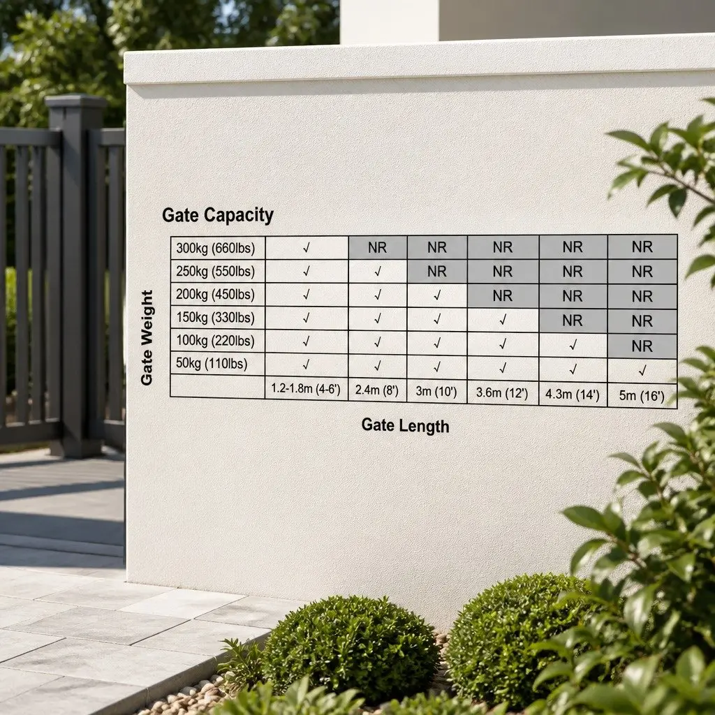 Solar Swing Gate Opener 20W for Convenience