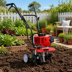 Reliable 65cc Petrol Tiller for Your Gardening Needs