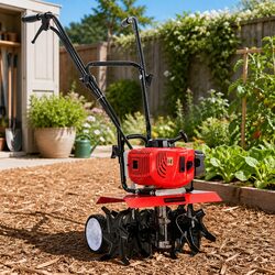 Reliable 65CC Hand-Held Tiller with Quality Design