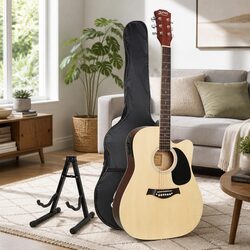 41-Inch Guitar: Quality Sound with Practical Accessories