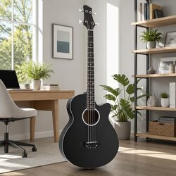Affordable 43-Inch Acoustic Bass Guitar for Everyone
