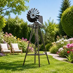 Value-Driven 120cm Ornamental Windmill with Sturdy Design