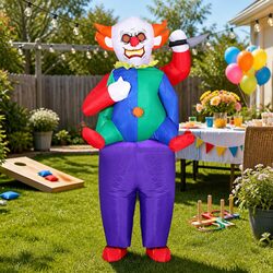 Reliable Inflatable Clown Costume for Adults