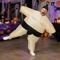 Reliable Inflatable Sumo Costume for Adults – Lightweight & Fun