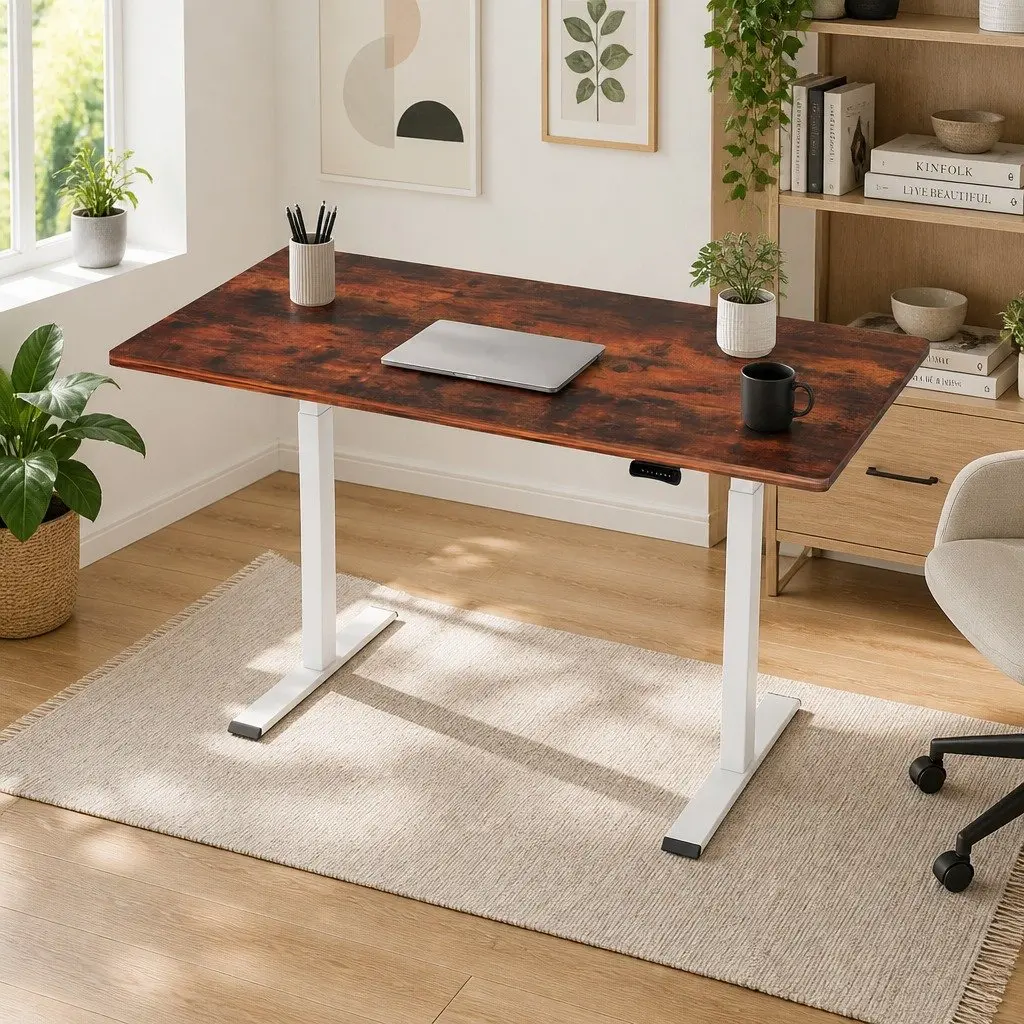 Motorised Height Adjustable Office Desk Frame 140cm