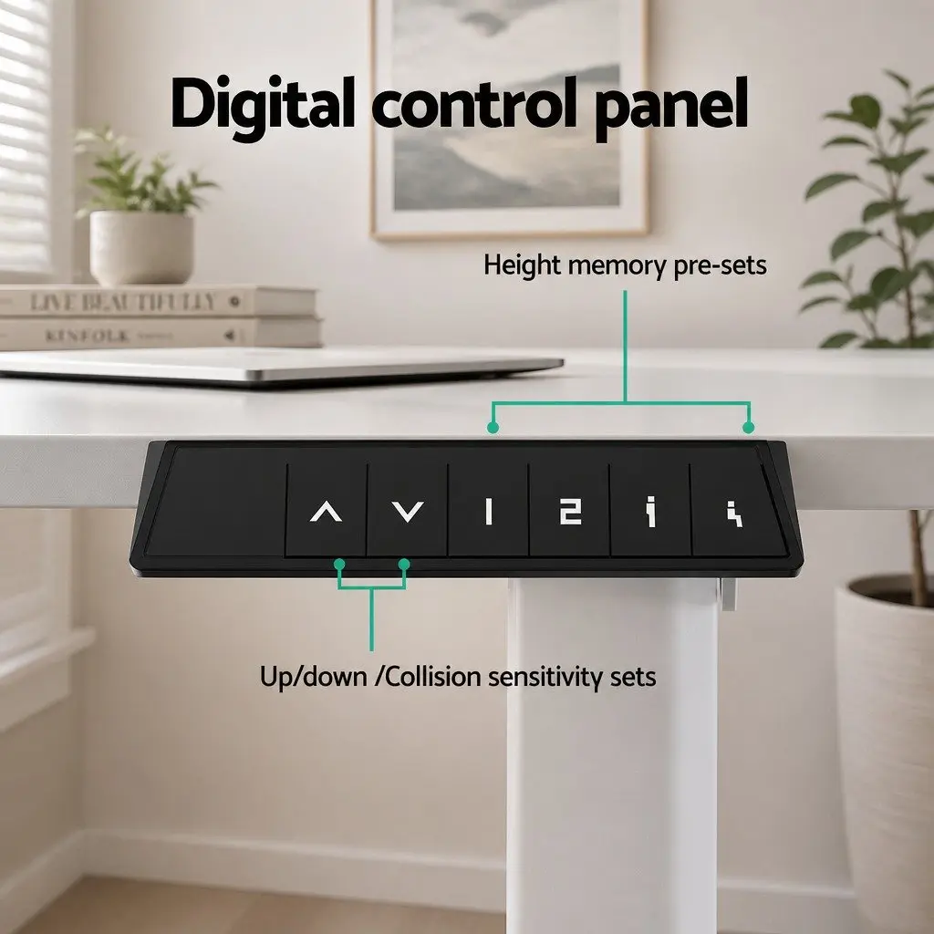 Electric Standing Desk with Motorised Adjustment