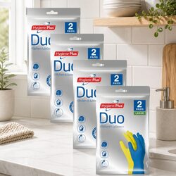 Reliable Large 2pk Gloves for Safe and Easy Cleaning