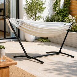 Comfortable and Value-Packed Hammock Bed with Stand