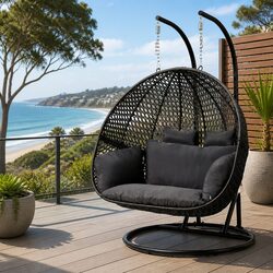 Value and Comfort in an Outdoor Hanging Pod Chair
