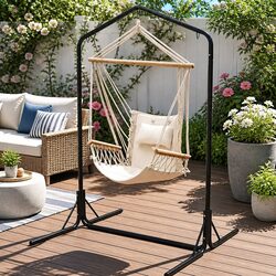 Reliable Outdoor Hammock Chair with Stand for Peaceful Retreats