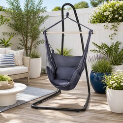 Comfort Meets Practicality in This Hammock Chair Set