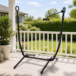 Reliable Iron Hammock Chair Stand with Easy Setup