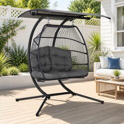 Reliable and Comfortable Egg Swing Chair for Outdoor Use