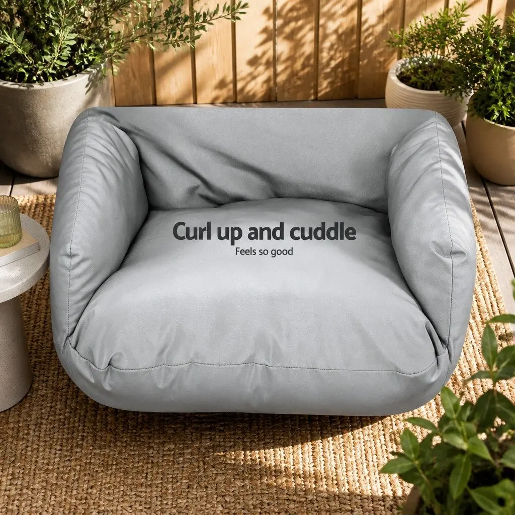 Wicker Egg Swing Chair with Removable Cushion