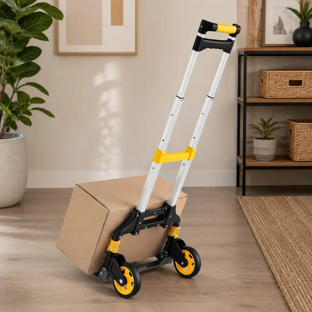 Portable Hand Truck for Stress-Free Transport