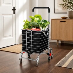 Practical Foldable Shopping Trolley for Easy Transport