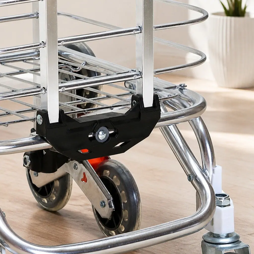 Foldable Shopping Cart for Easy Grocery Transport