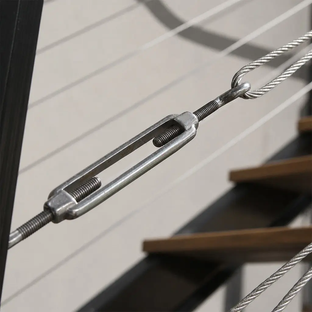 Wire Rope Kit for Balustrade Installation 3.2mm Marine Grade Stainless Steel Silver